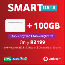 Huawei B535-933 4G CPE 3 Router + 100GB Smart Data Huawei B535-933 4G CPE 3 Router + 100GB Smart Data